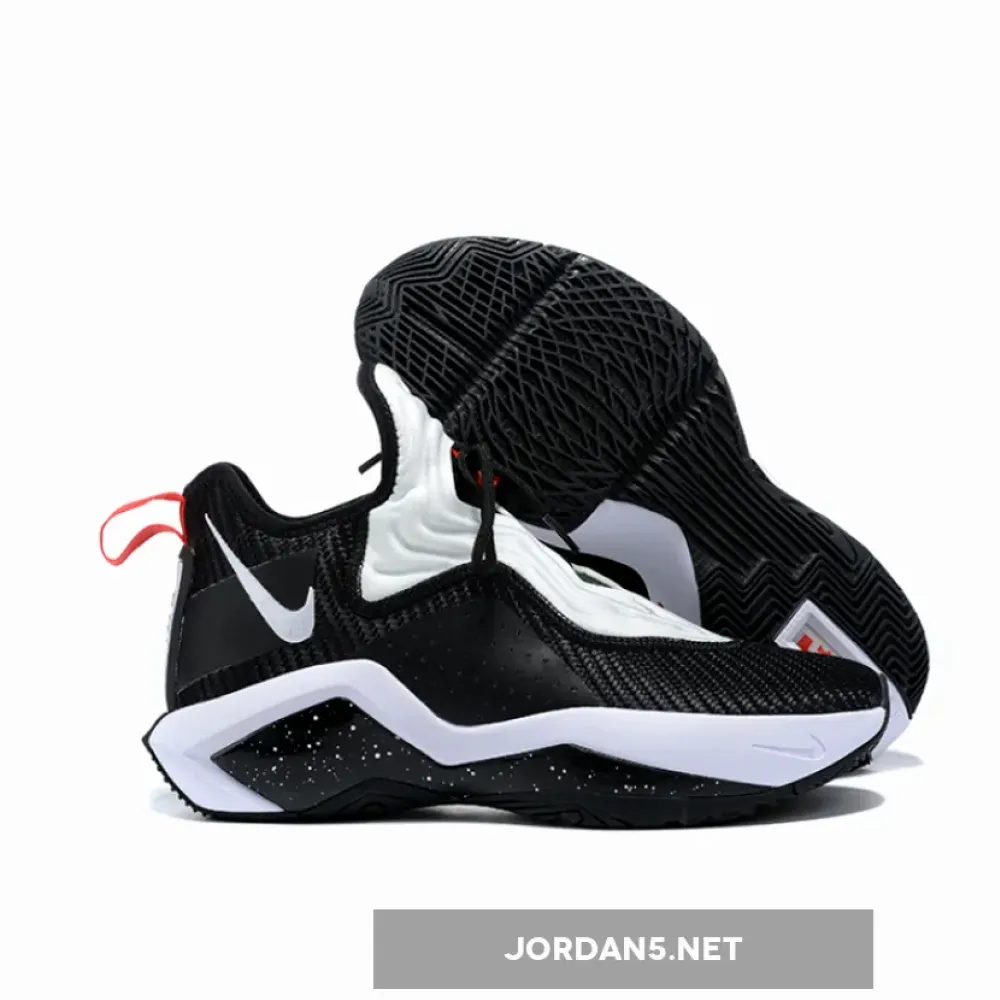 Nike LeBron Soldier 14 Black/White-University Red  CK6047-002