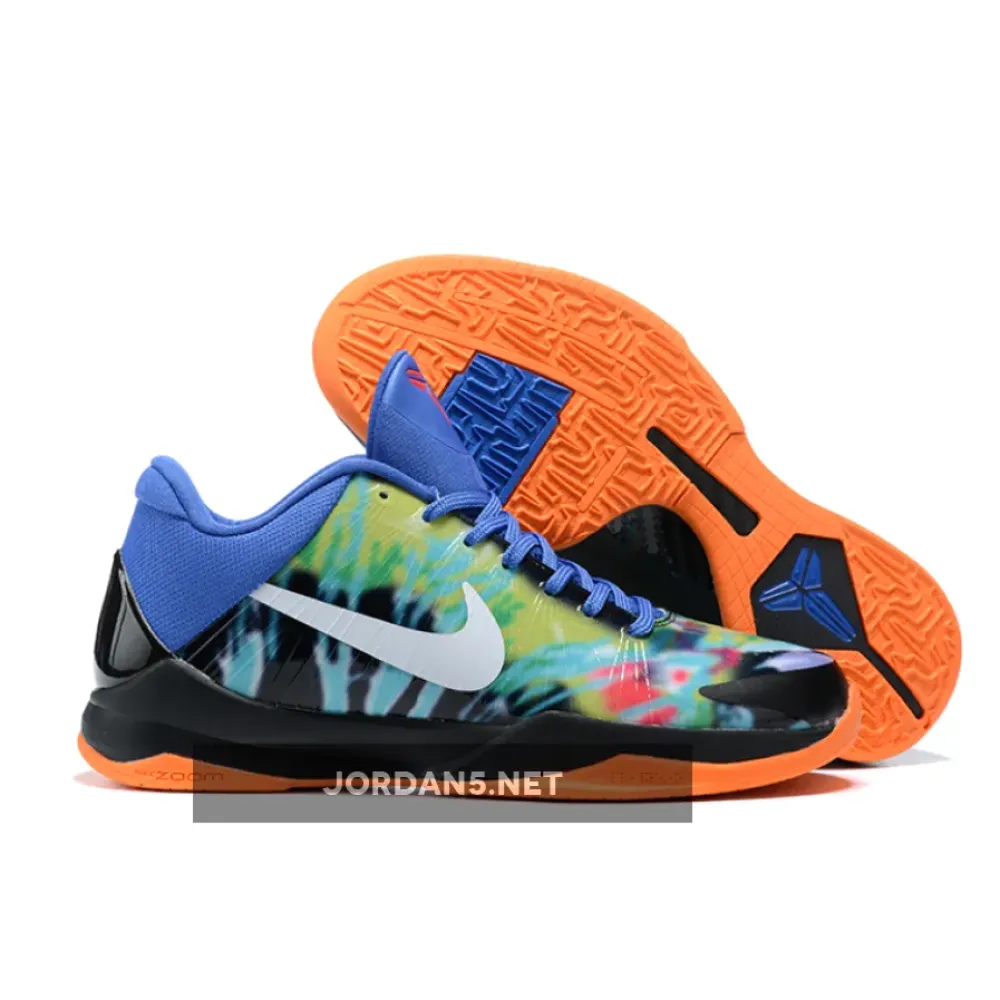 Nike Kobe 5 Protro ‘EYBL Tie-Dye’ Multi-Color/Black-Orange CZ6190-900