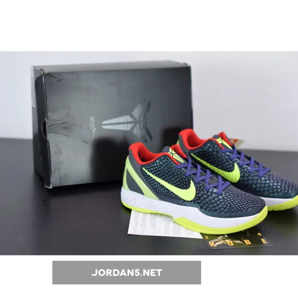 Nike Kobe 6 Protro “Chaos” Ink/Dark Grey-White-Volt  CW2190-500