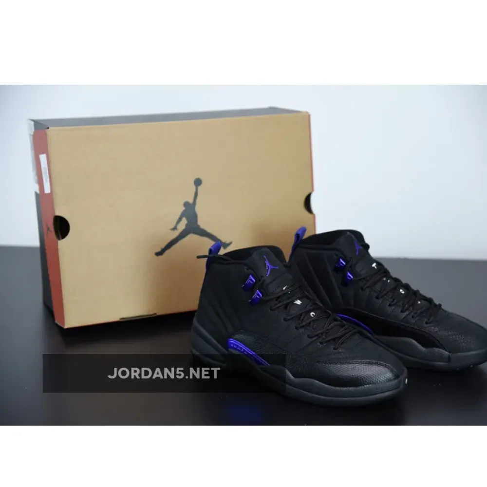 Air Jordan 12 Retro Black Dark Concord  CT8013-005