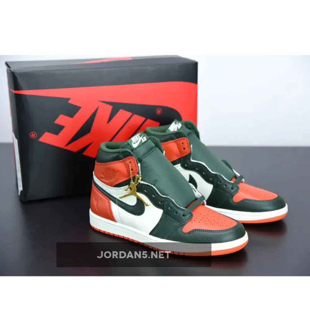 SoleFly x Air Jordan 1 Retro High OG Sail/Fir-Team Orange AV3905-138