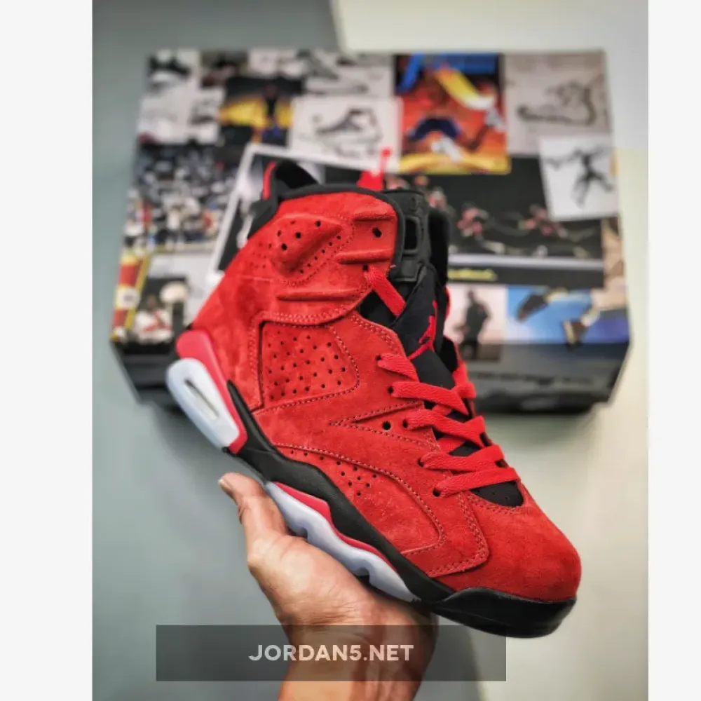 Air Jordan 6 Toro Varsity Red/Black  CT8529-600