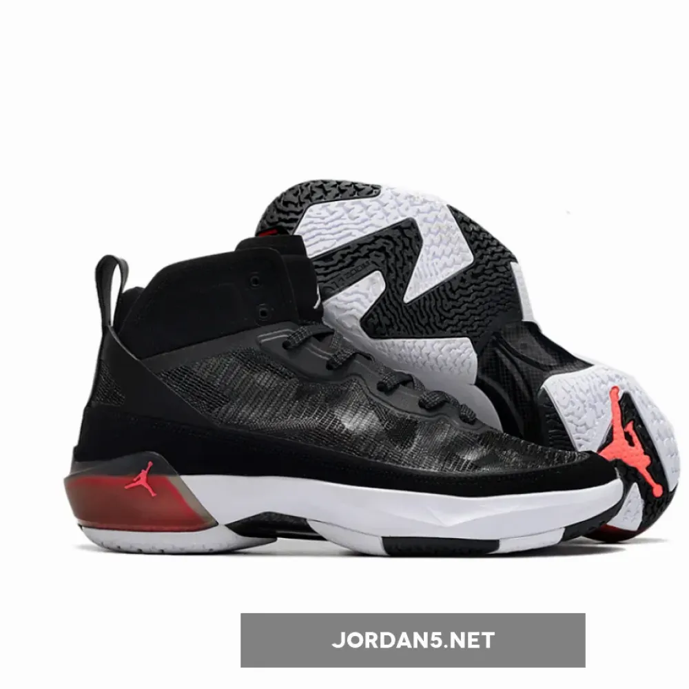 Air Jordan 37 Black/White-Hot Punch-Multi-Color  DD6958-091