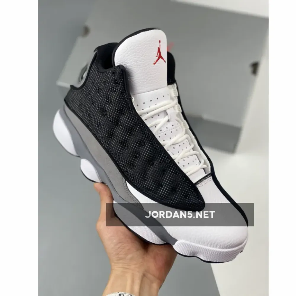 Air Jordan 13 ‘Black Flint’ Black/University Red-Flint Grey-White DJ5982-060