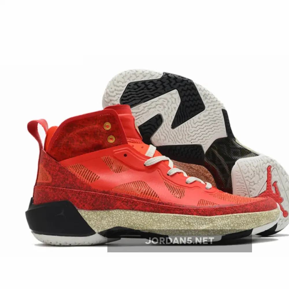 Air Jordan 37 “Rui Hachimura” Siren Red/Sea Glass  DX1691-600