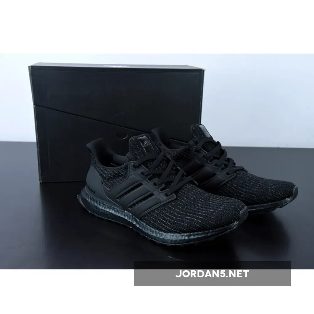 adidas UltraBoost 4.0 DNA Core Black/Core Black/Active Red  FY9121