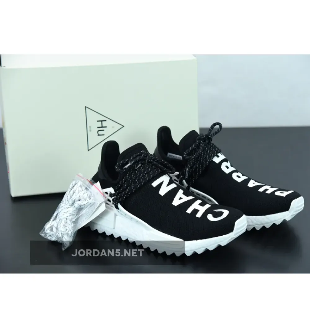 Pharrell x adidas NMD Human Race Trail Black White D97921