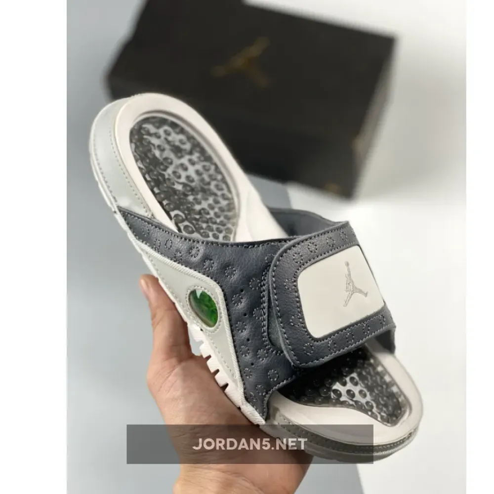 Jordan Hydro 13 Retro Slide Dark Grey/Metallic Silver 684915-022