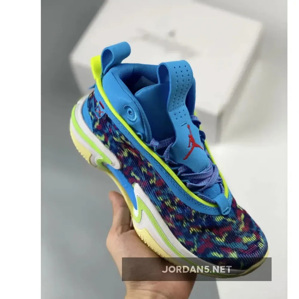 Air Jordan 36 “Luka” Laser Blue/Pink Prime/Black  DN6155-430