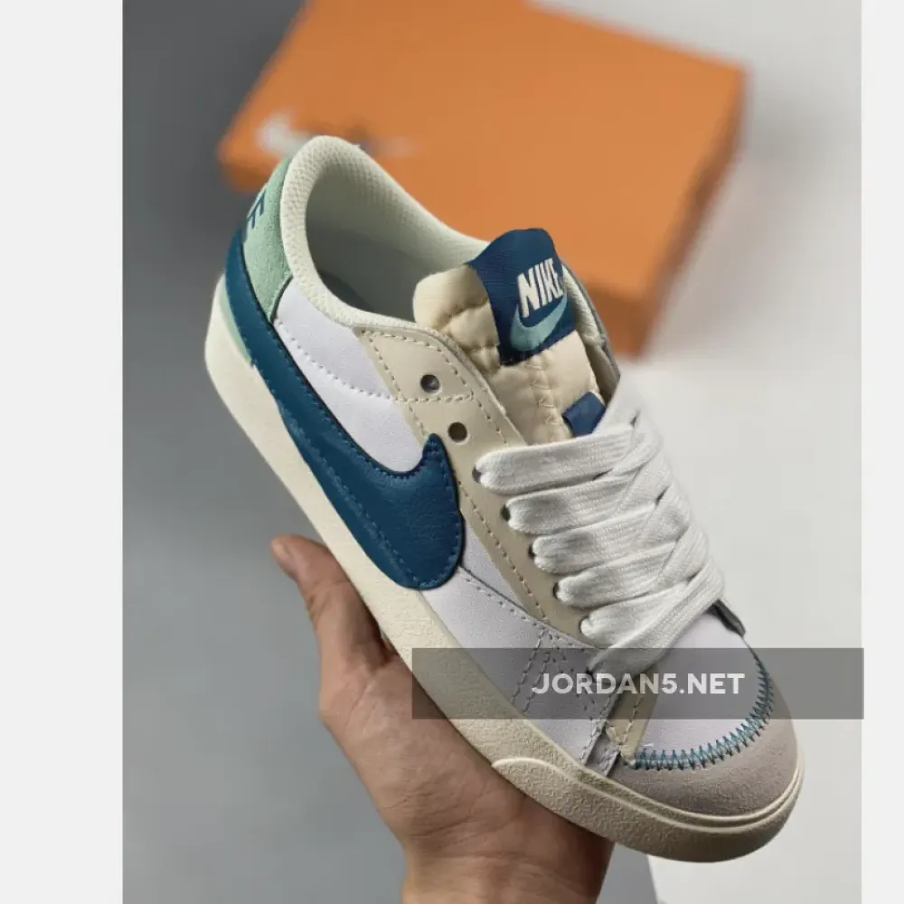 Nike Blazer Low Jumbo White Geode Teal  DQ1470-106