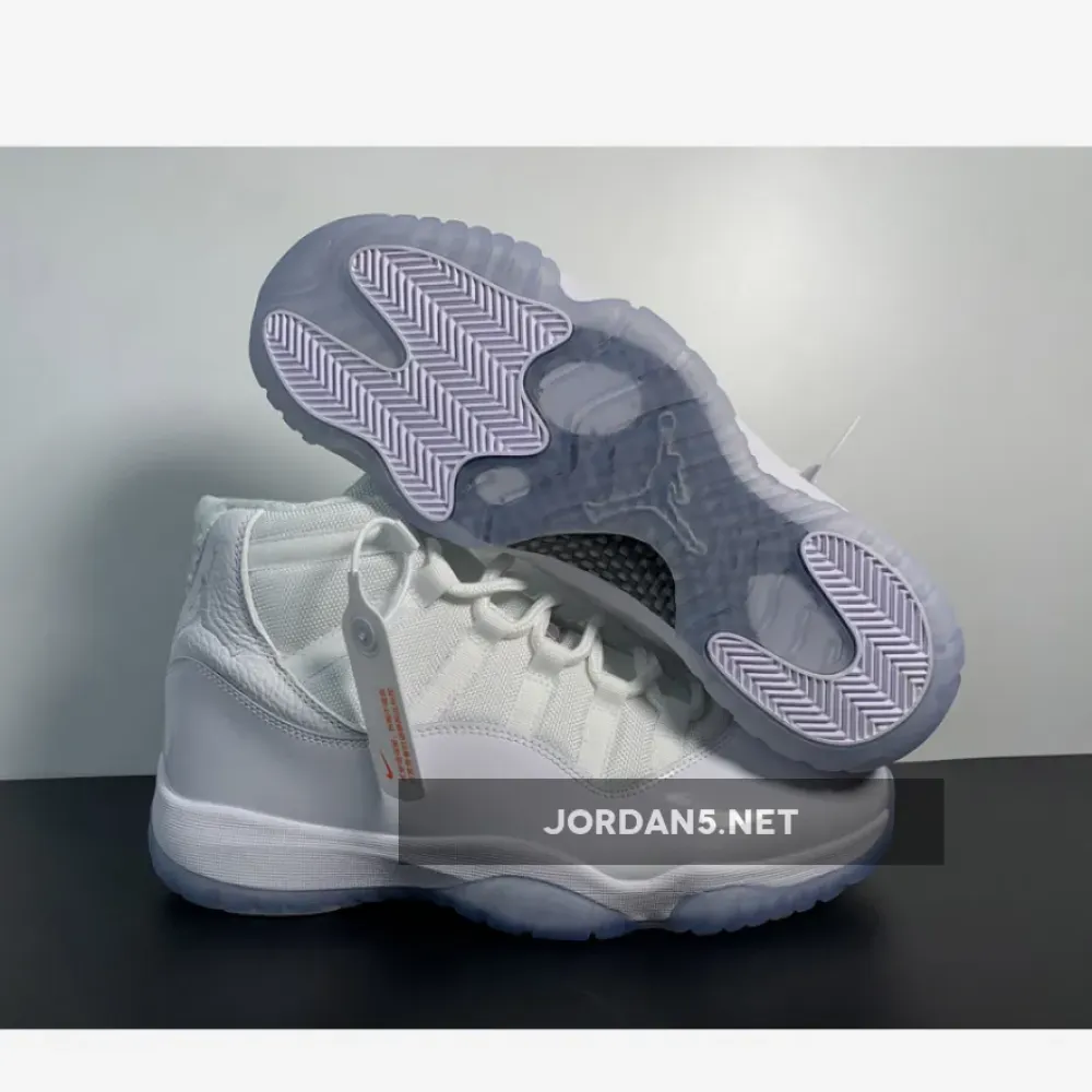 Air Jordan 11 “Silver Anniversary” White/Metallic Silver  408201-101