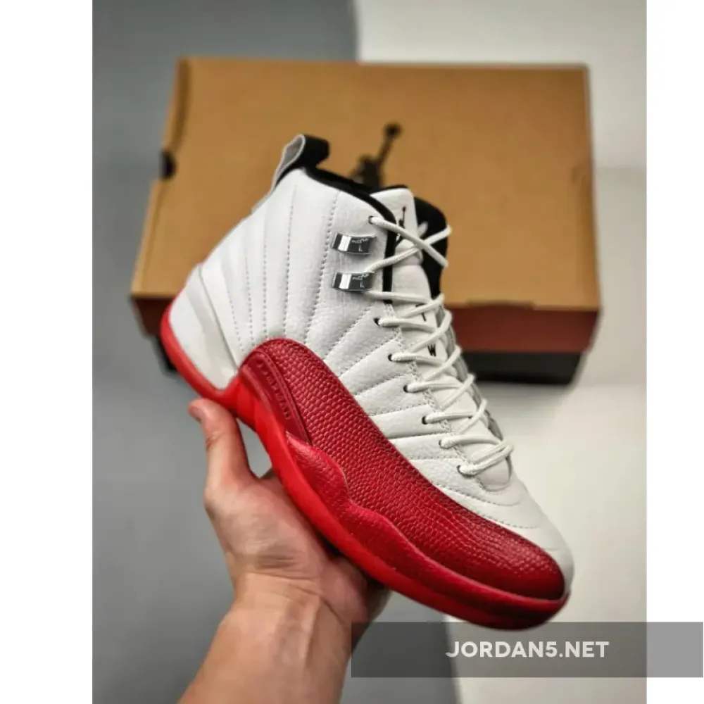 Air Jordan 12 ‘Cherry 2023’ White/Black-Red  CT8013-116