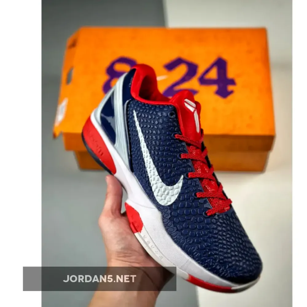 Nike Kobe 6 Protro “Team USA” Away Navy White