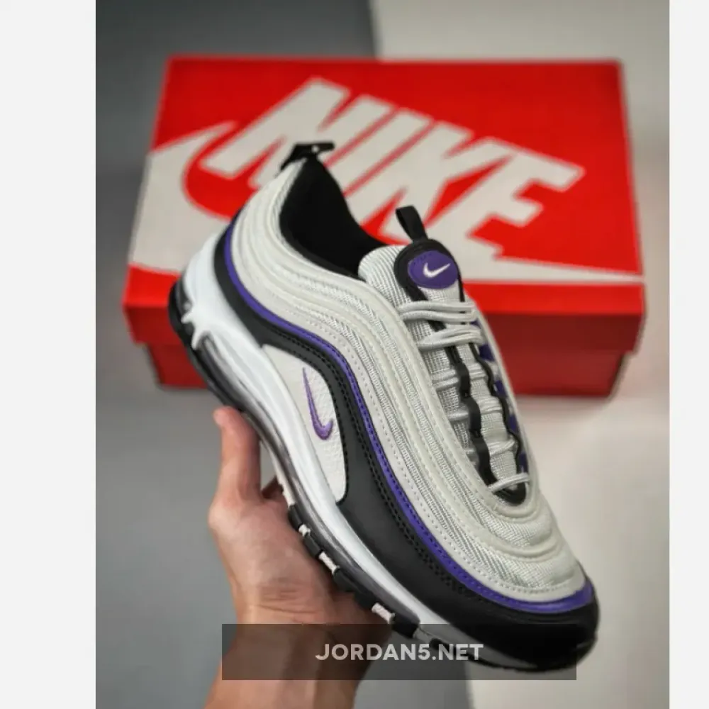 Nike Air Max 97 White/Black-Oxygen Purple-Action Grape  921826-109