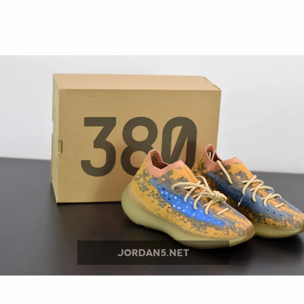 adidas Yeezy Boost 380 “Reflective Blue Oat”  FX9847