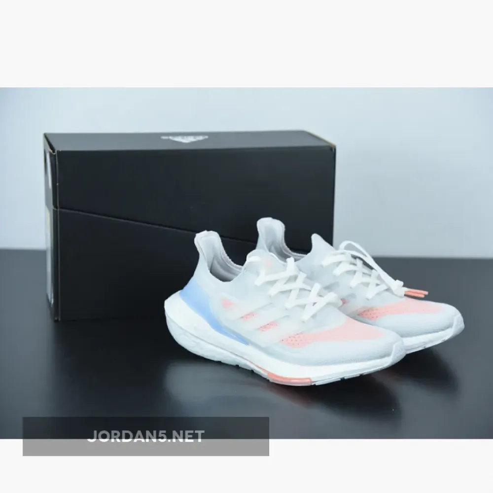 adidas UltraBoost 21 ‘White Glow Pink’  FY0396