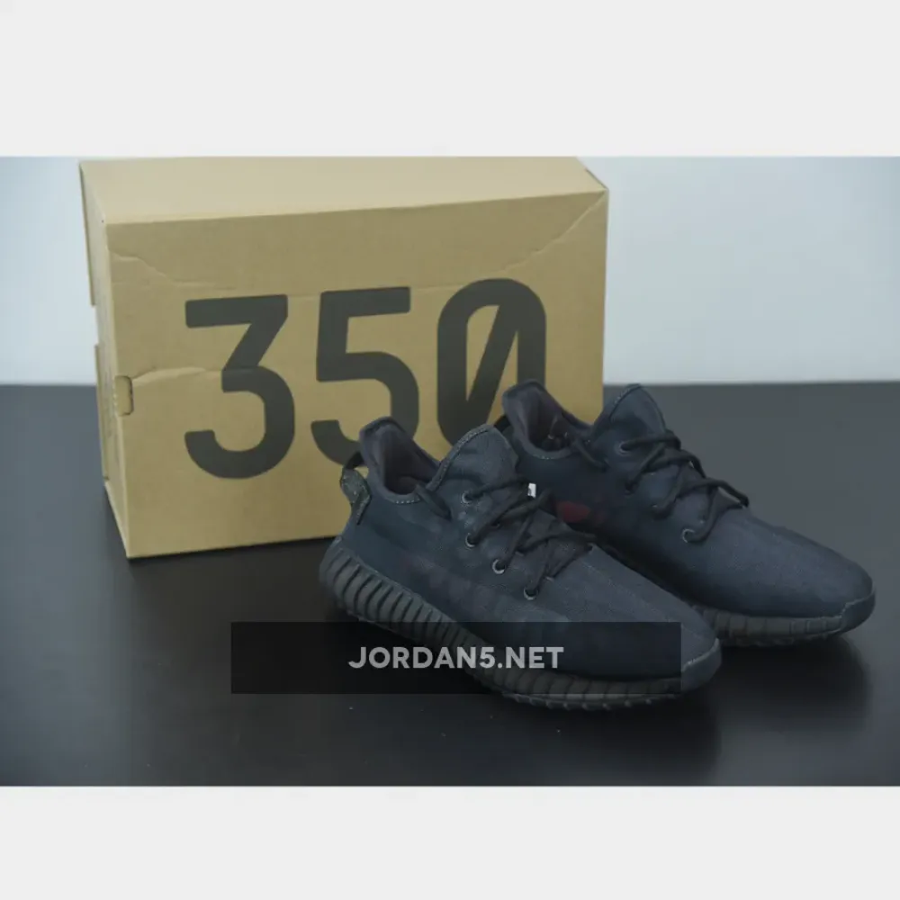adidas Yeezy Boost 350 V2 “Mono Black”  GX3791