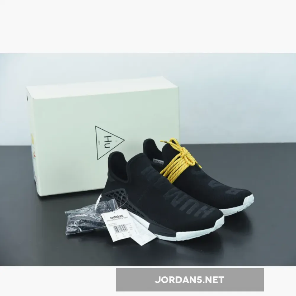 Pharrell x adidas NMD Human Race Black White  BB3068