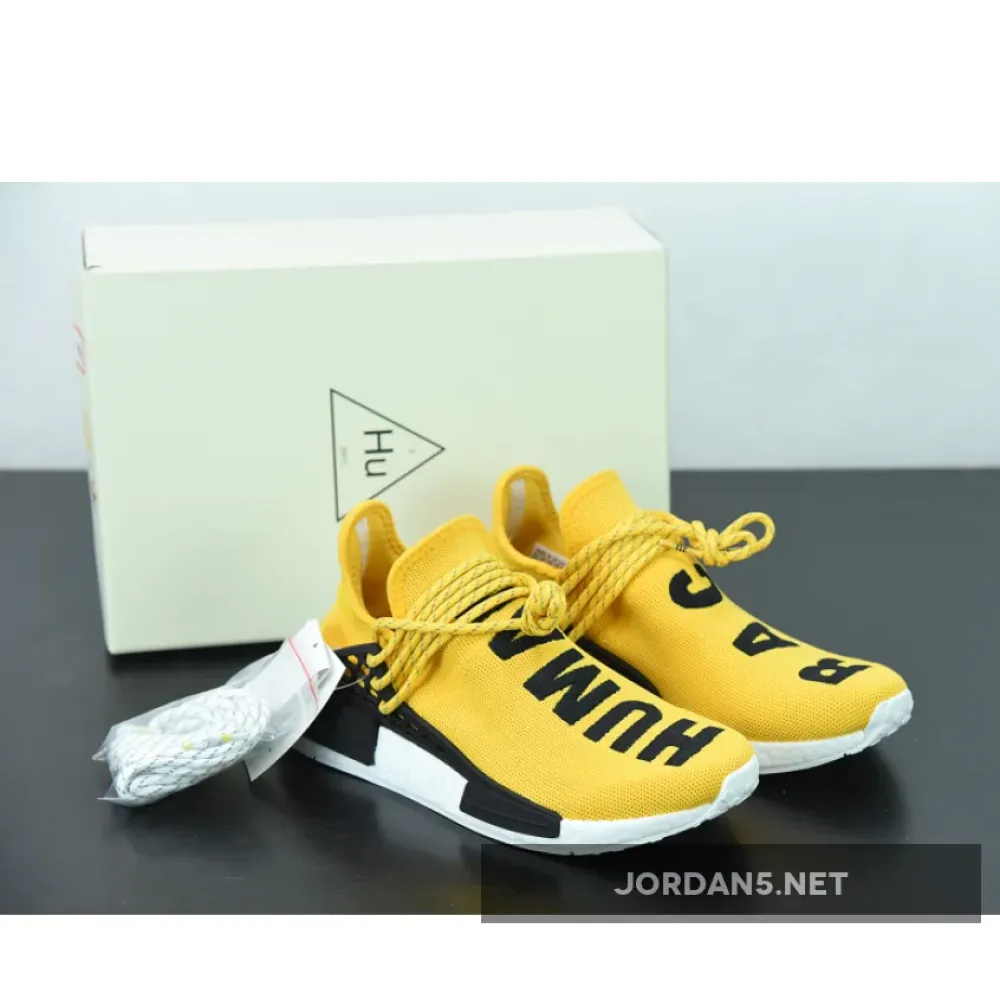 Pharrell x adidas NMD Human Race Yellow Black  BB0619