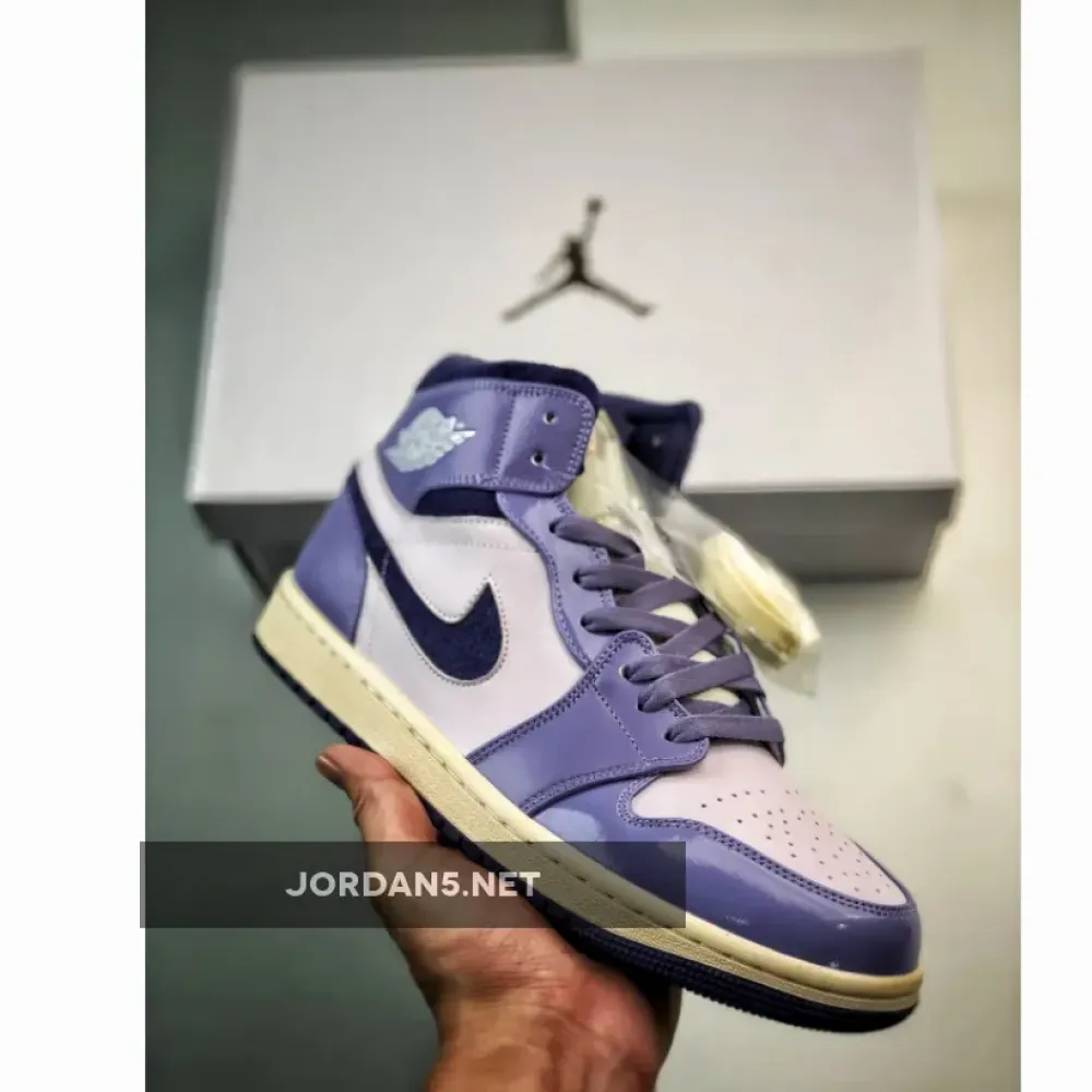 Air Jordan 1 Mid Sky J Purple/Barely Grape-Guava Ice  DZ3745-500