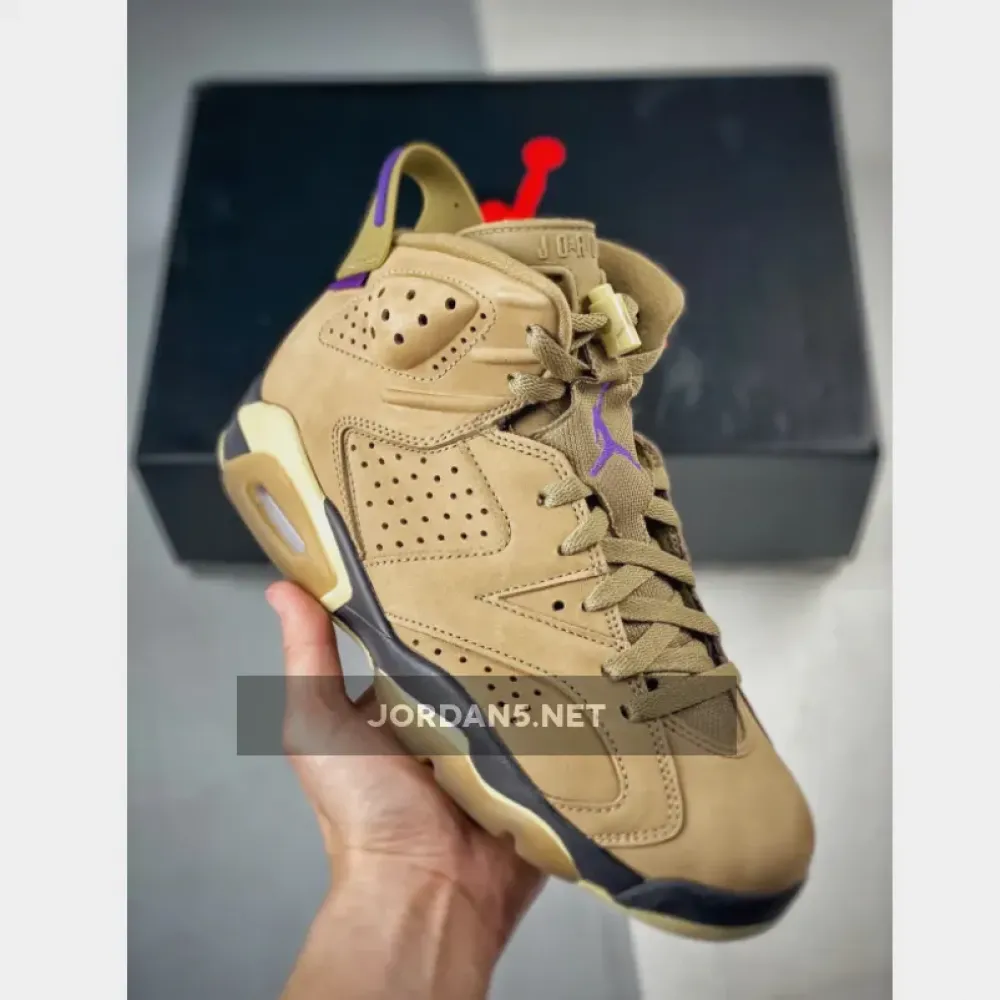 Air Jordan 6 Gore-Tex “Brown Kelp”  FD1643-300
