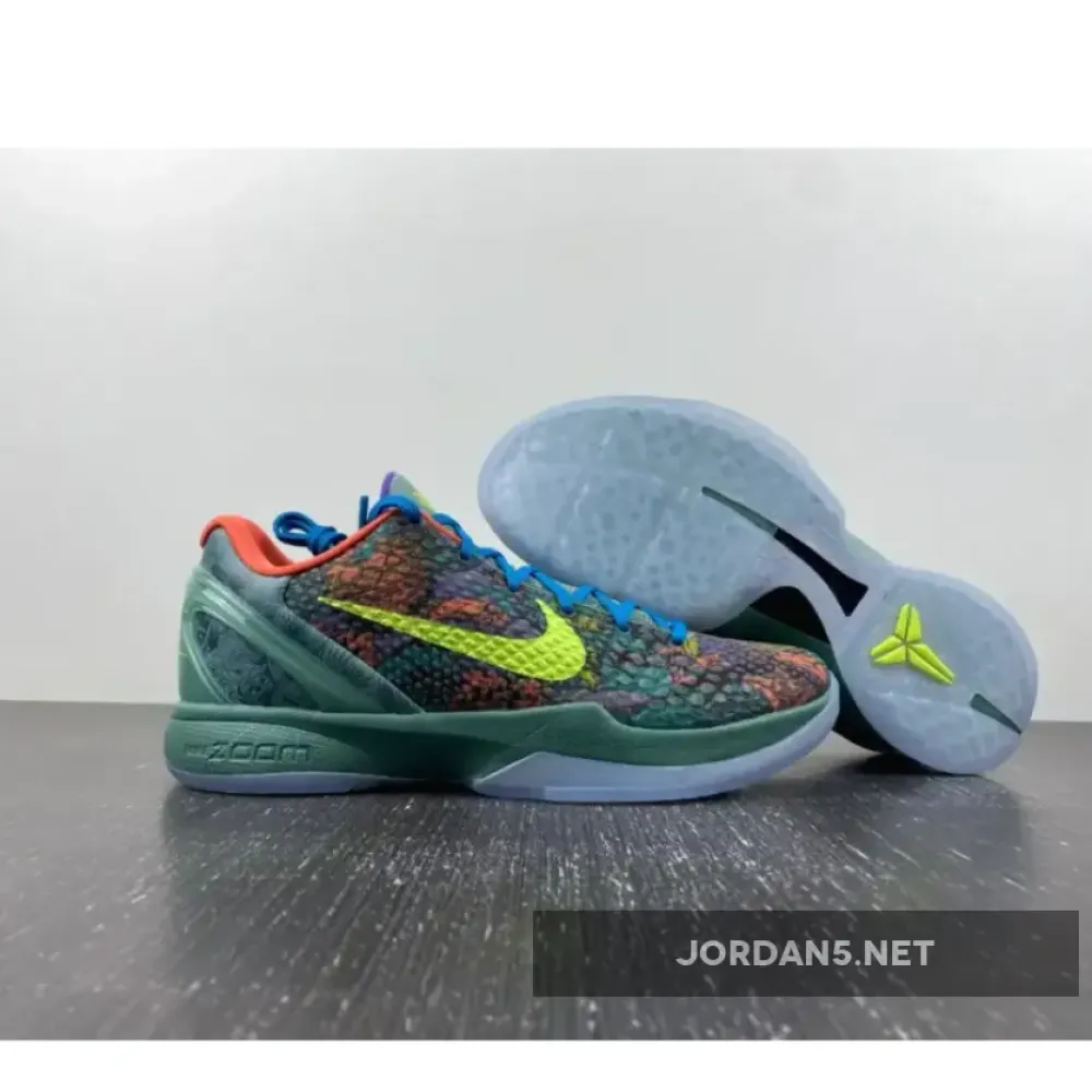 Nike Kobe 6 Protro “Prelude” Cannon/Volt-Purple Venom 1