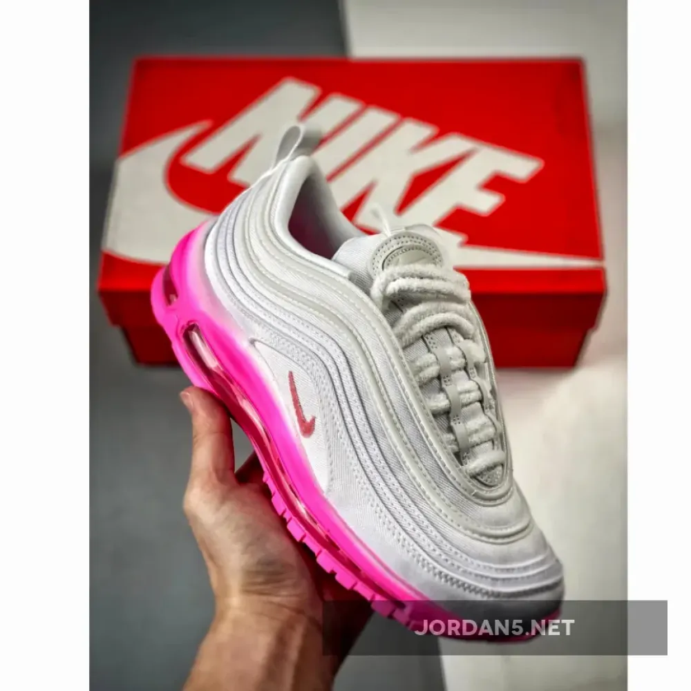 Nike Air Max 97 White/Pink Shell-Pink Foam  FJ4549-100