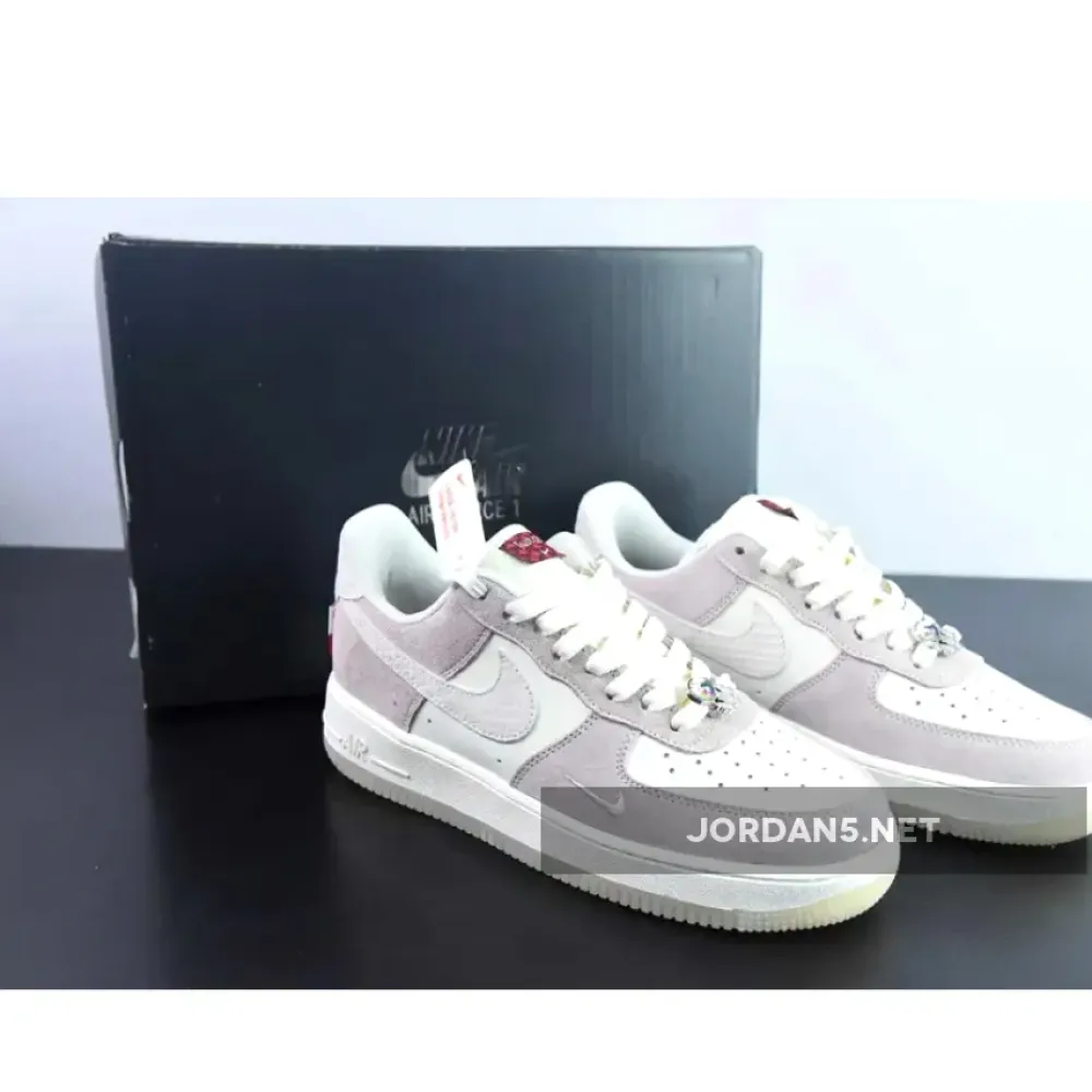 Nike Air Force 1 Low “Year Of The Dragon” Pink Suede  FZ5066-111