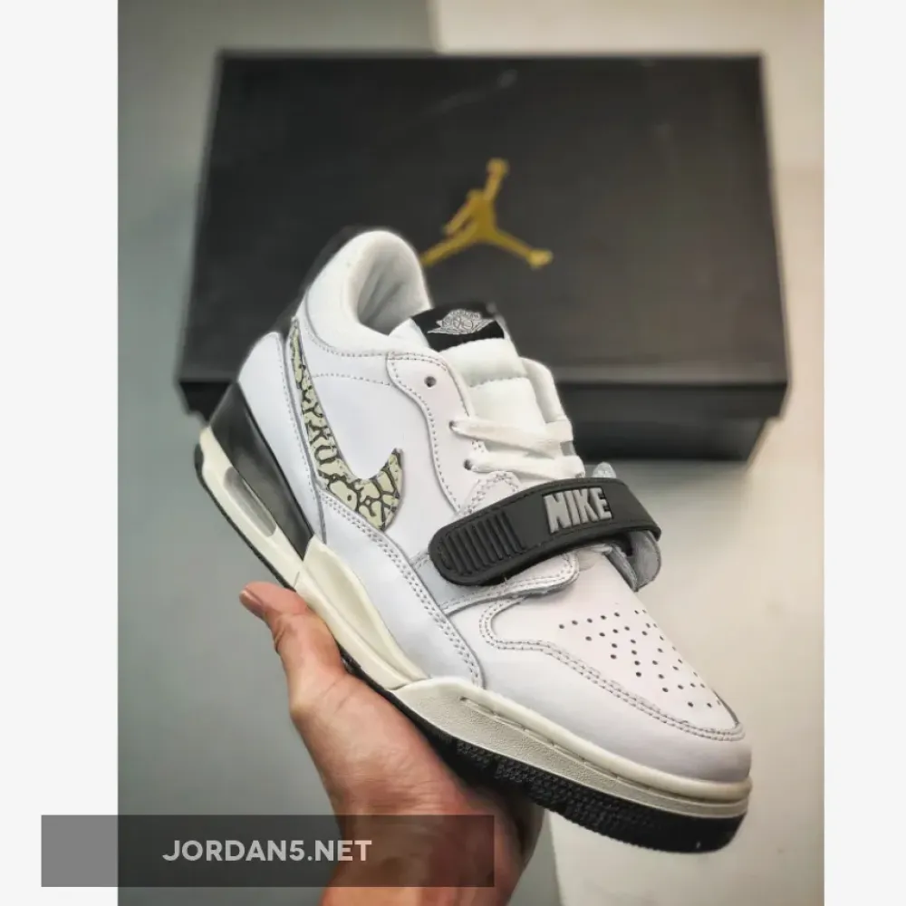 Jordan Legacy 312 Low ‘Cement Swoosh’  CD7069-110