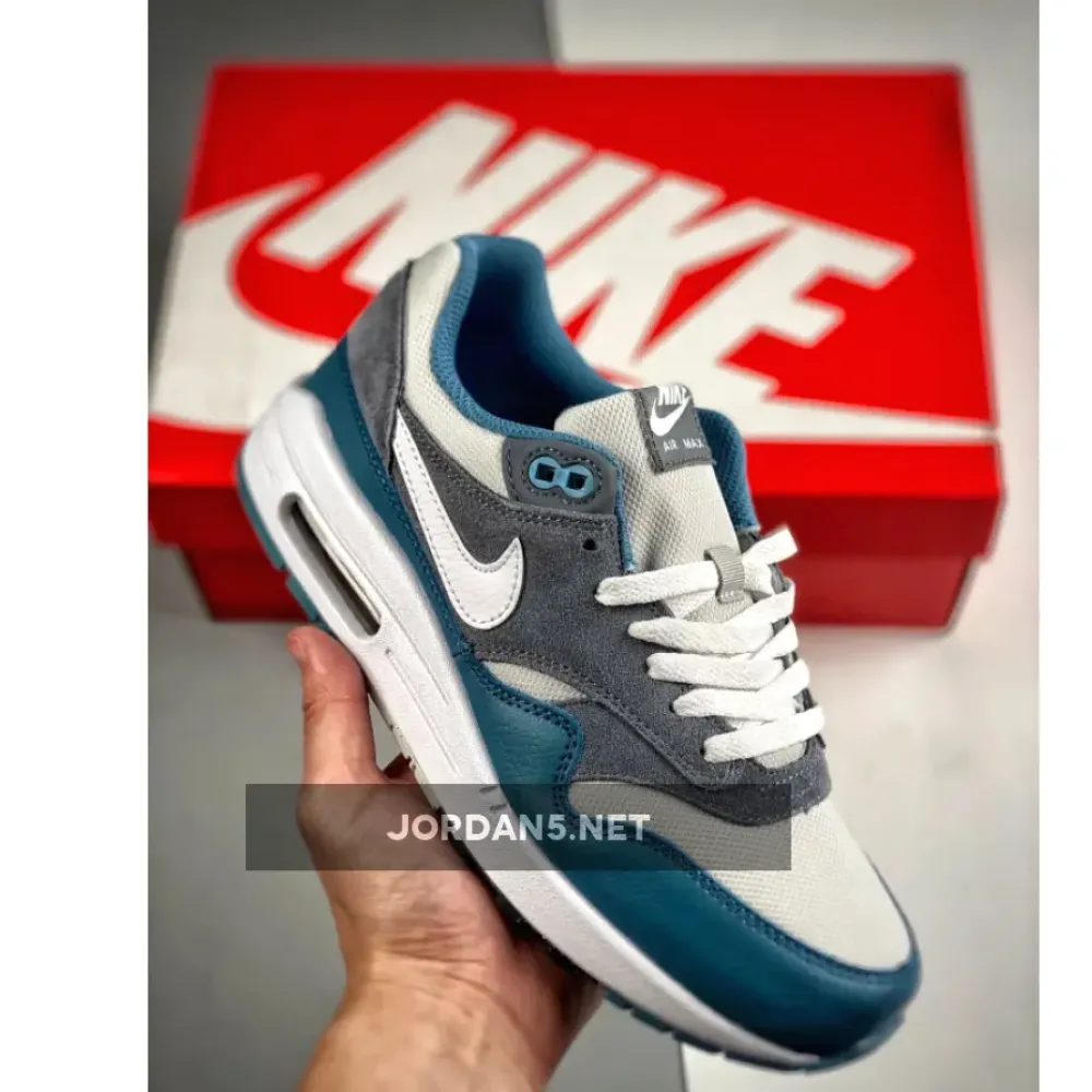 Nike Air Max 1 SC White/Cool Grey-Noise Aqua  FB9660-001