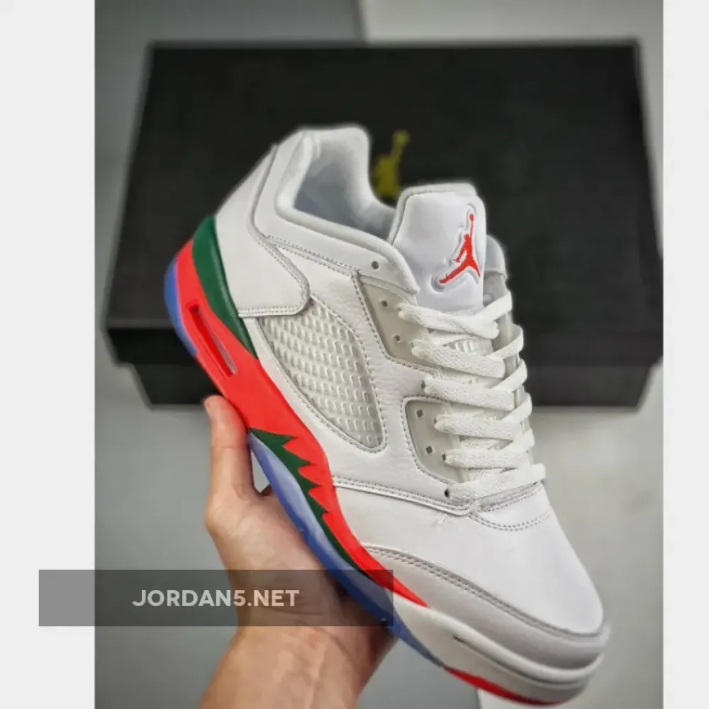 Air Jordan 5 Retro Low Hurricanes  FQ1316-018
