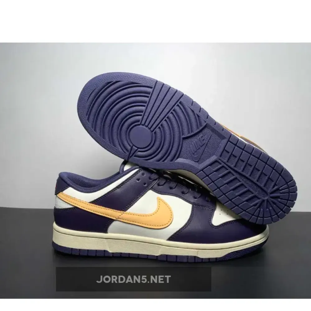 Nike Dunk Low Sail/Coconut Milk-Purple Ink-Melon Tint FV8106-181