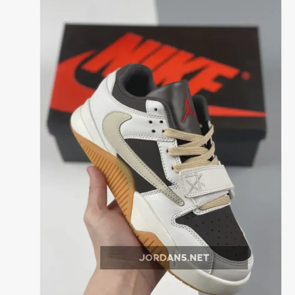 Travis Scott x Jordan Jumpman Jack ‘Mocha’ Sail/Multi-Color  DR9317-100