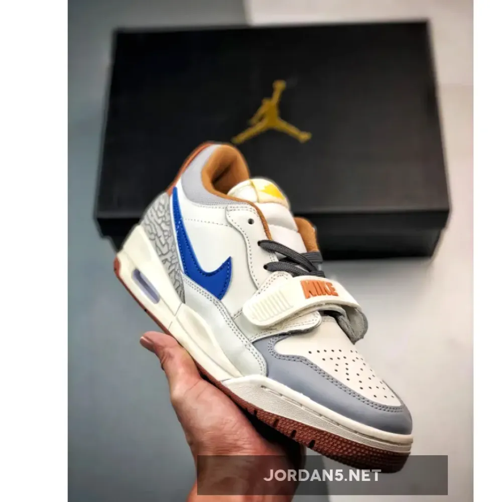 Jordan Legacy 312 Low Sail/Royal-Russet  HF0746-041