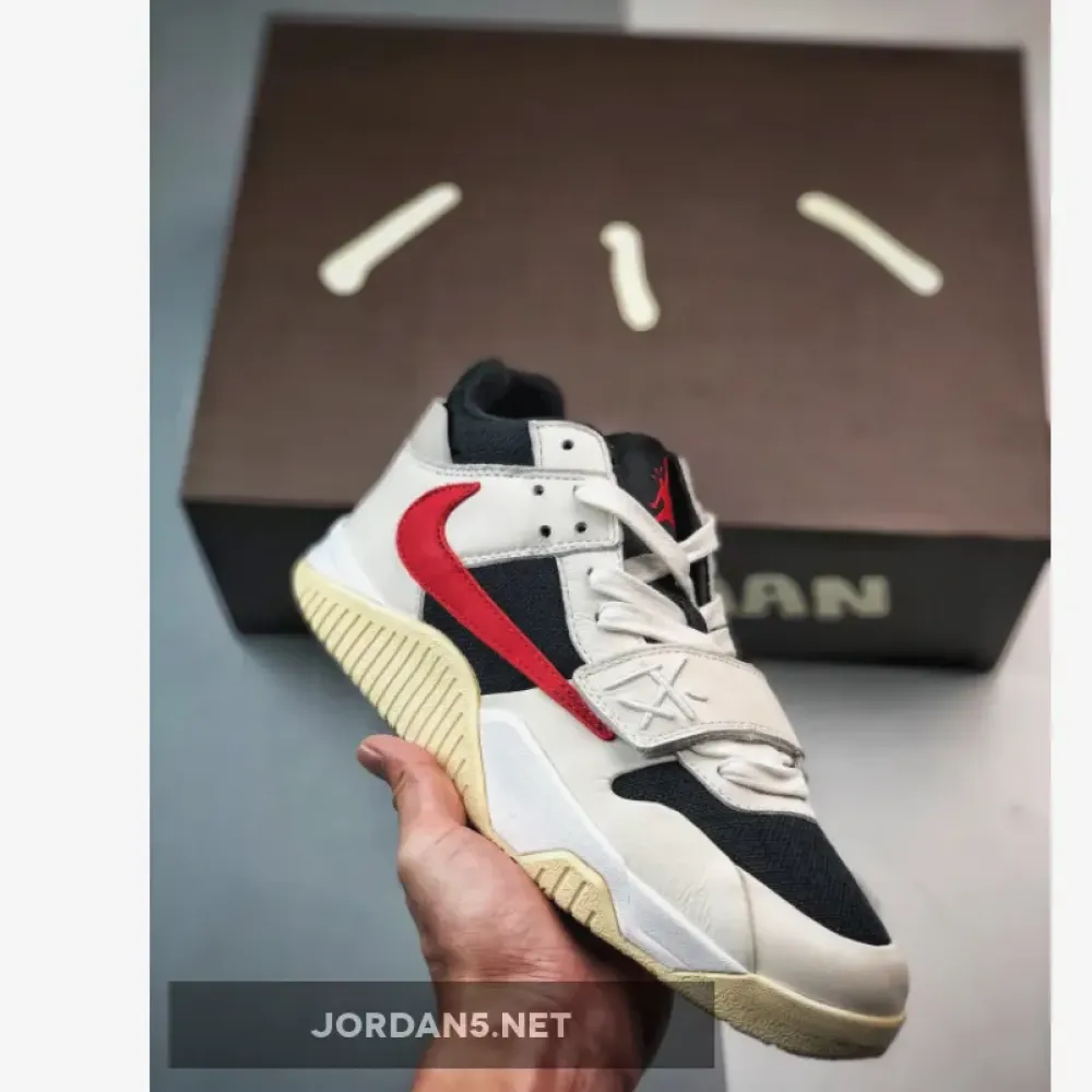 Travis Scott x Jordan Jumpman Jack Sail/University Red  FZ8117-101