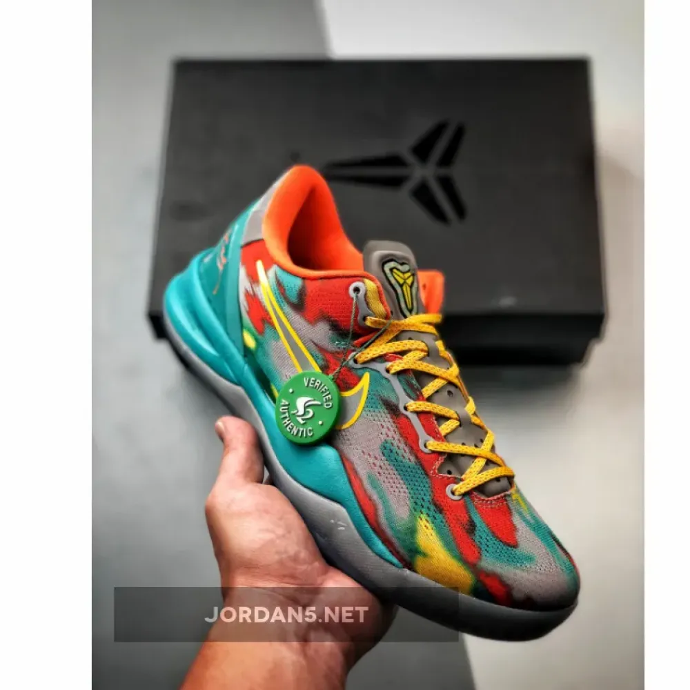 Nike Kobe 8 Protro ‘Venice Beach’ Grey Tour Yellow  FQ3548-001