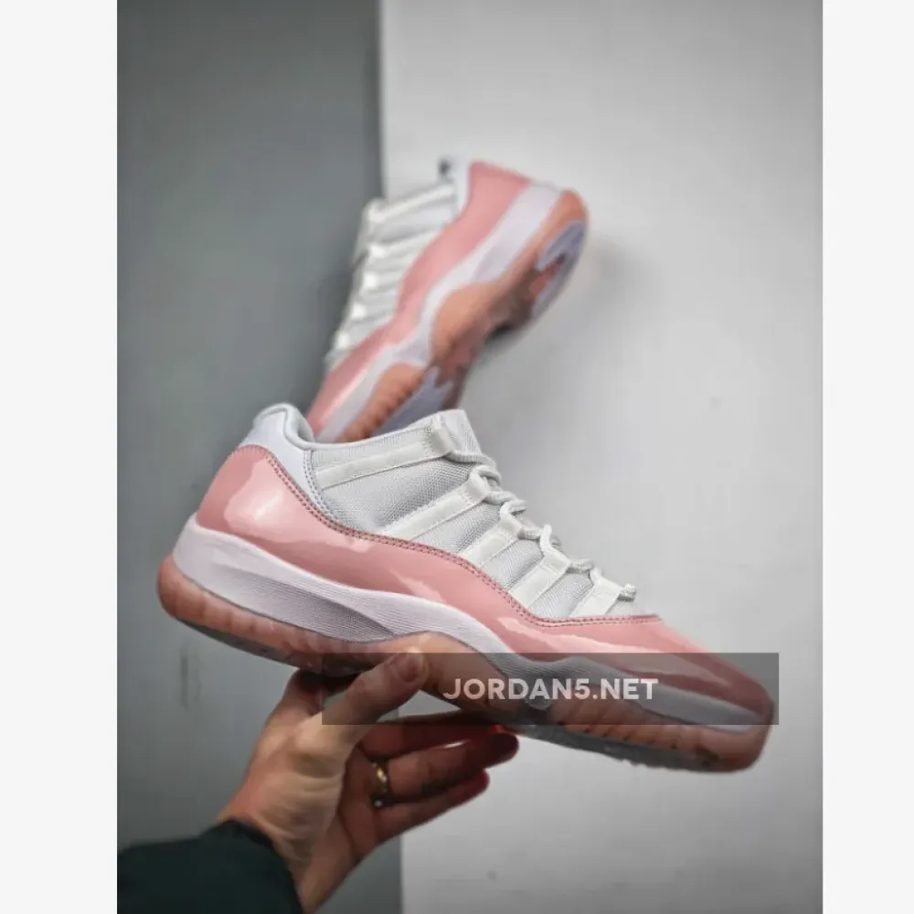 Air Jordan 11 Low White Legend Pink  AH7860-160