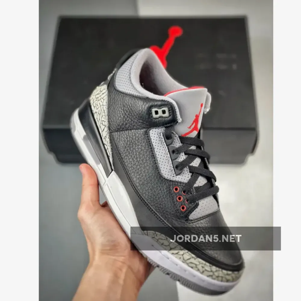 Air Jordan 3 Retro “Black Cement 2024”  DN3707-010