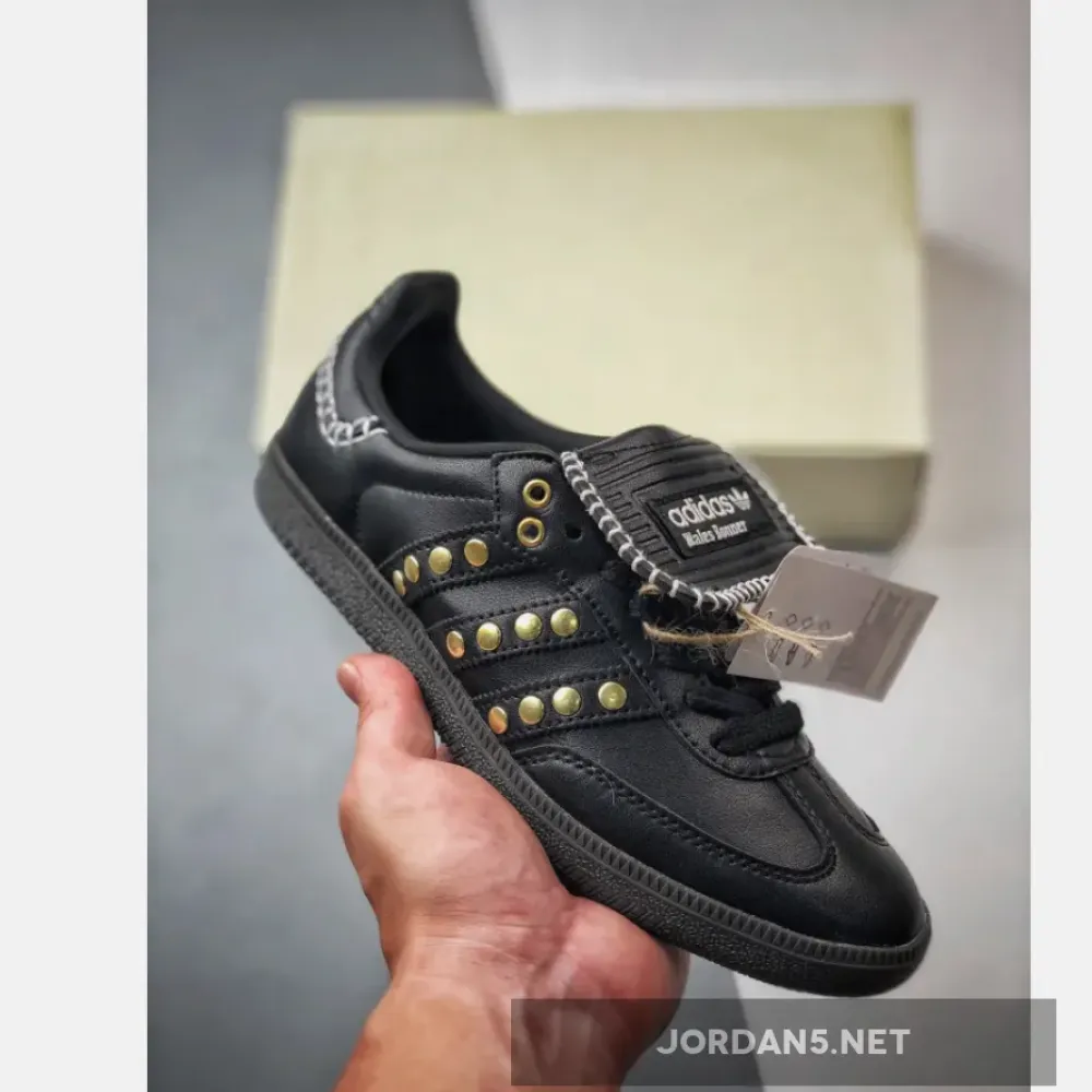 Wales Bonner x adidas Samba Black Gold  IG4303