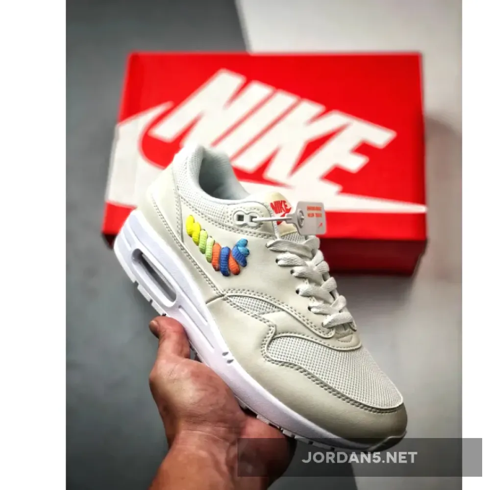 Nike Air Max 1 Rainbow Swoosh  FN4782-100