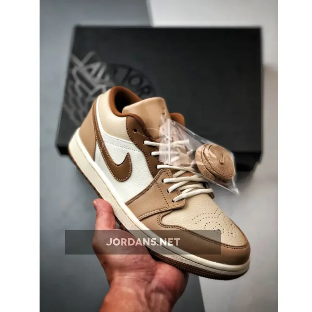 Air Jordan 1 Low Premium “Tan/Brown”  HF5753-221