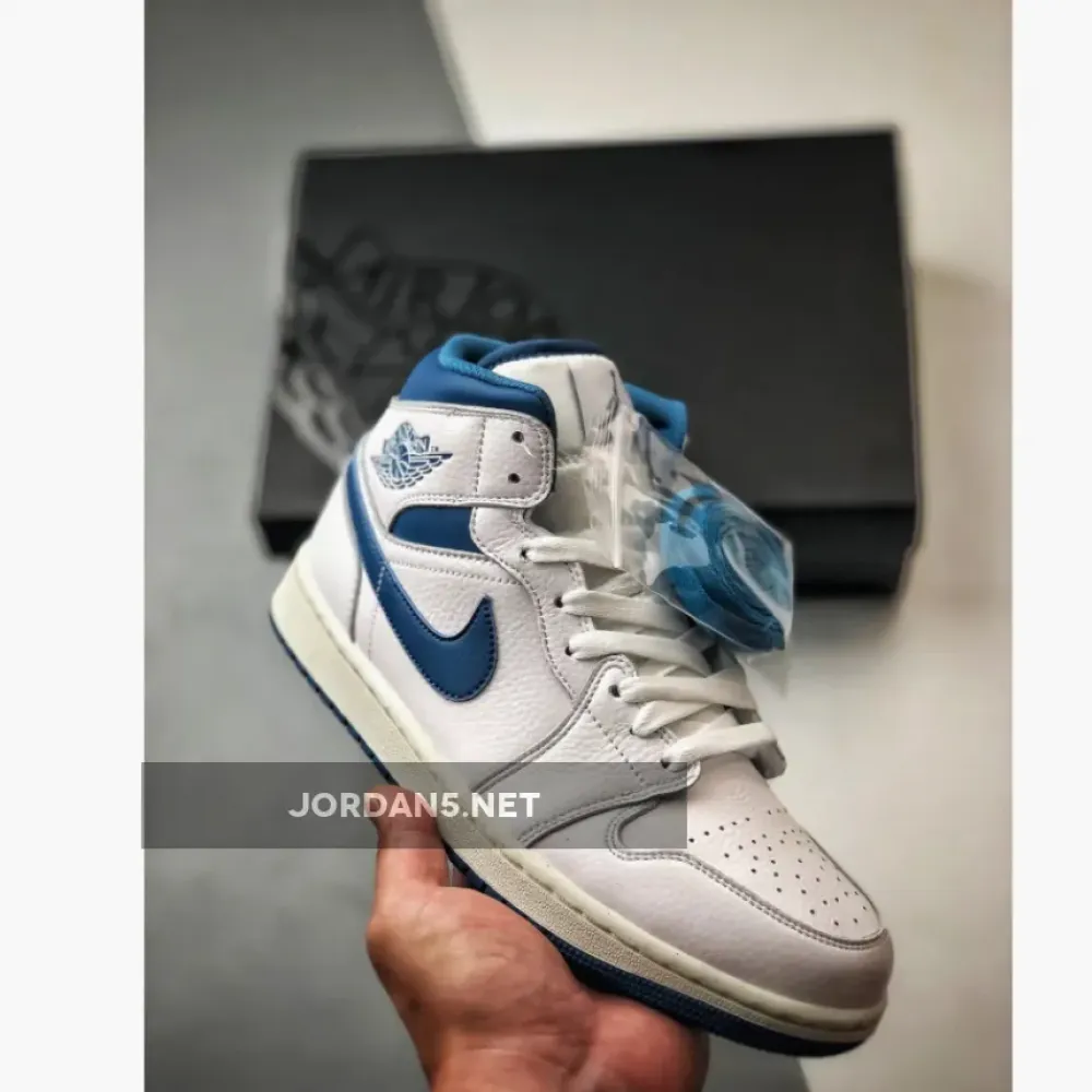 Air Jordan 1 Mid “Industrial Blue”  FN5215-141