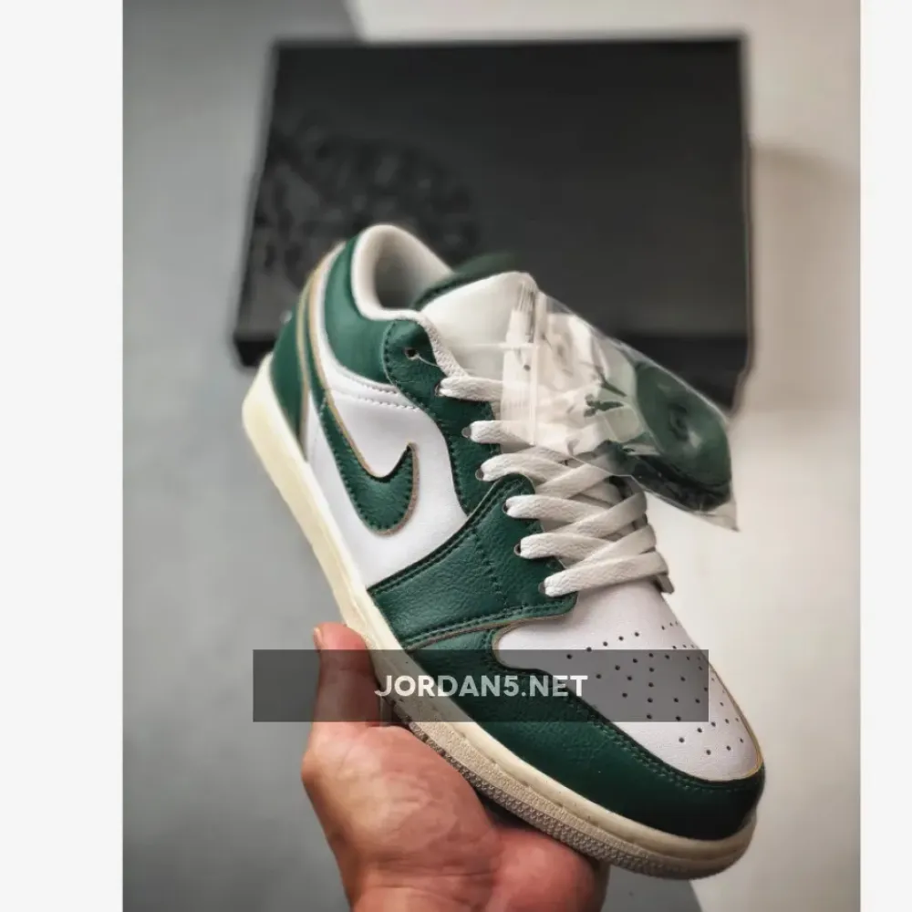 Air Jordan 1 Low Oxidized Green/White  FQ7687-300