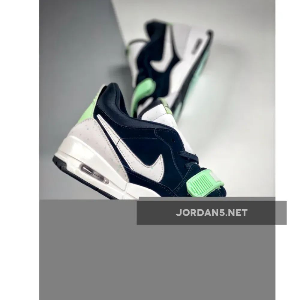 Jordan Legacy 312 Low Black White Teal Tint CJ5500-013