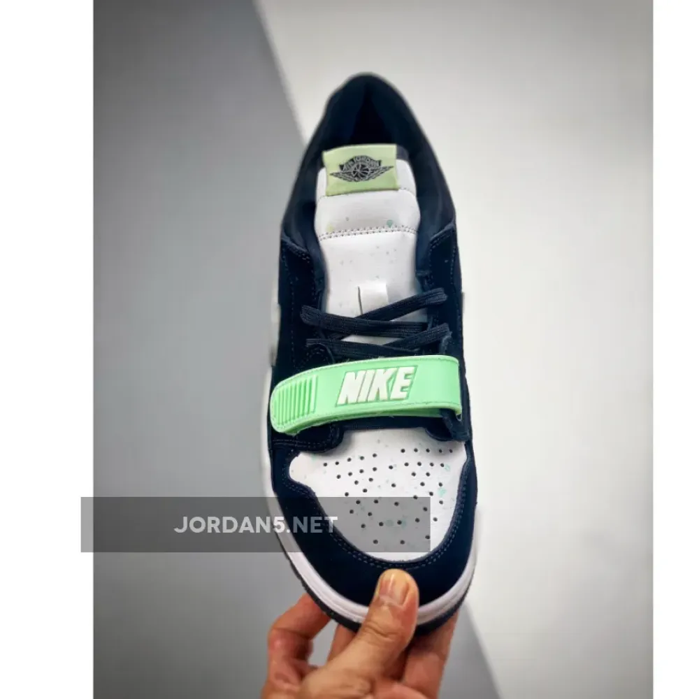Jordan Legacy 312 Low Black White Teal Tint CJ5500-013