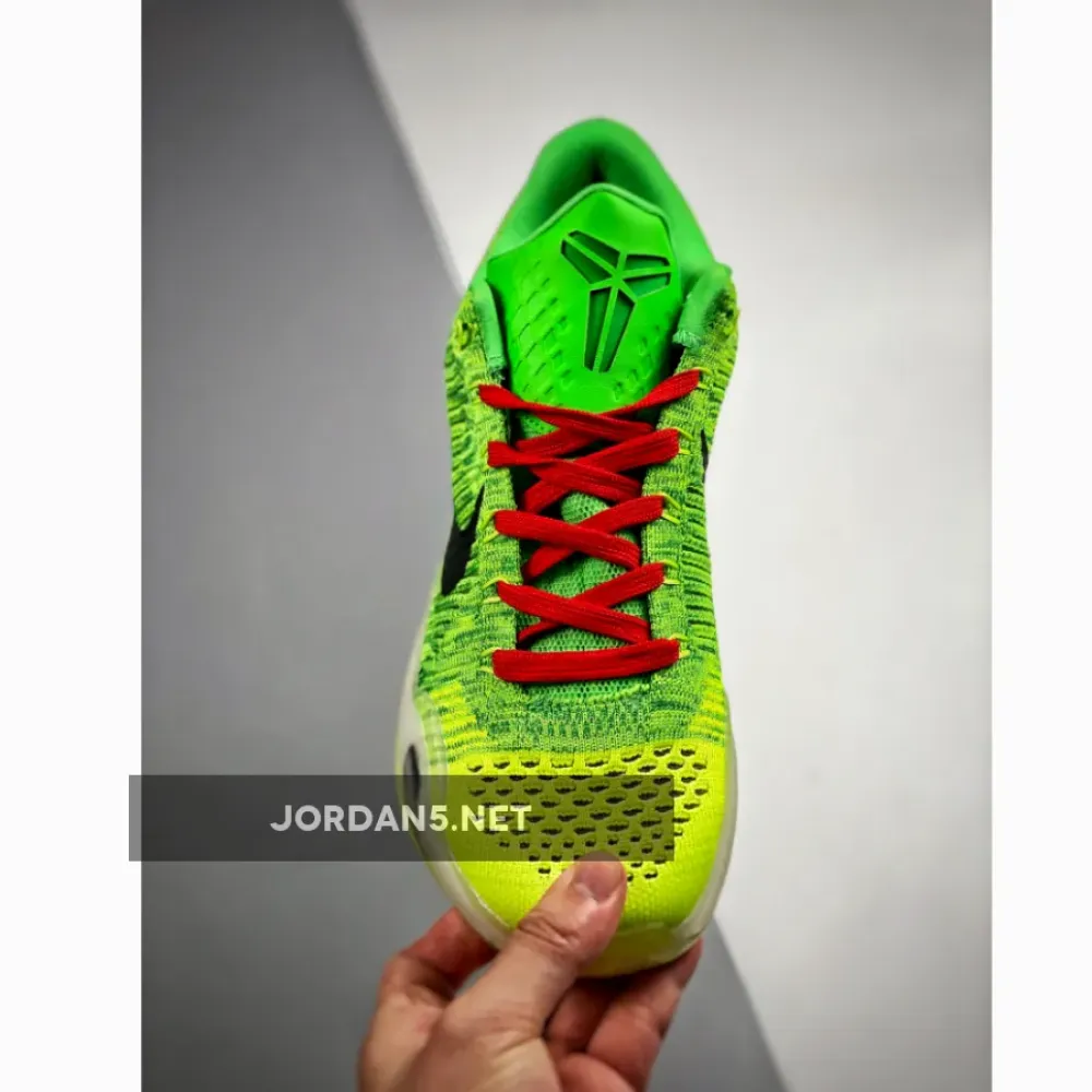 NIKEiD Kobe 10 Elite Low “Grinch” Multi-Color  802817-993