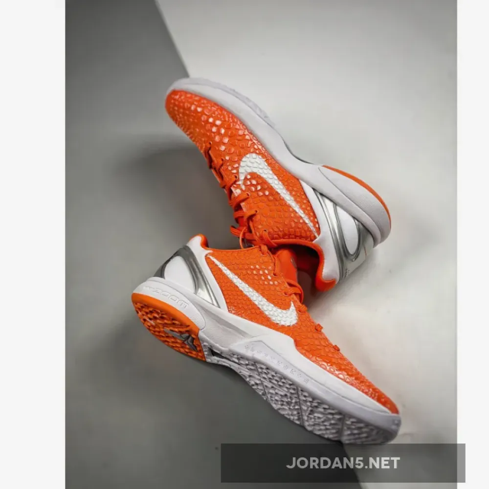 Nike Kobe 6 PE Orange White