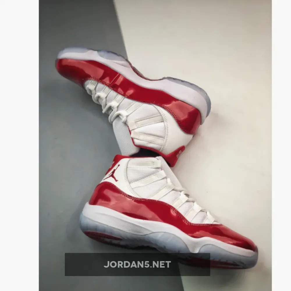 Air Jordan 11 Cherry White/Varsity Red-Black  CT8012-116