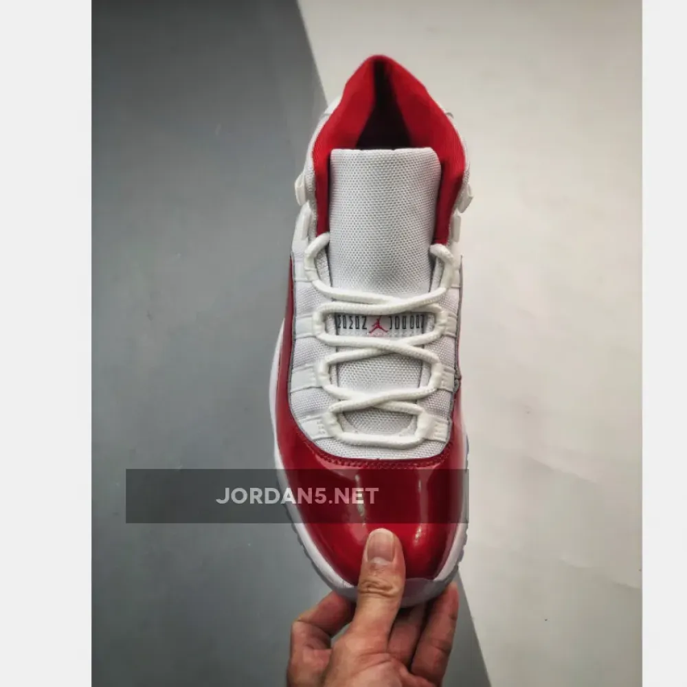 Air Jordan 11 Cherry White/Varsity Red-Black  CT8012-116