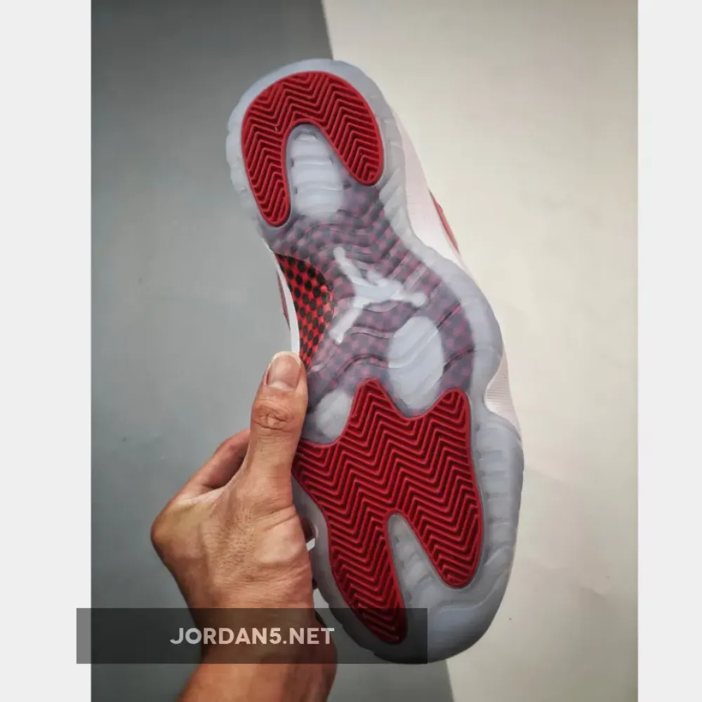Air Jordan 11 Cherry White/Varsity Red-Black  CT8012-116
